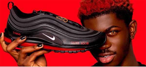 Zapatos de Satán de Lil Nas X con sangre humana agotados