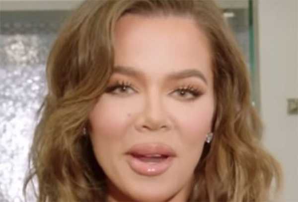 La mas reciente cara de Khloe Kardashian