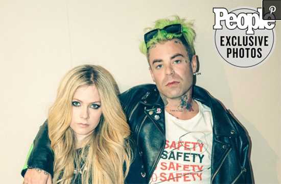 Avril Lavigne tuvo inmediata conexión con su novio Mod Sun