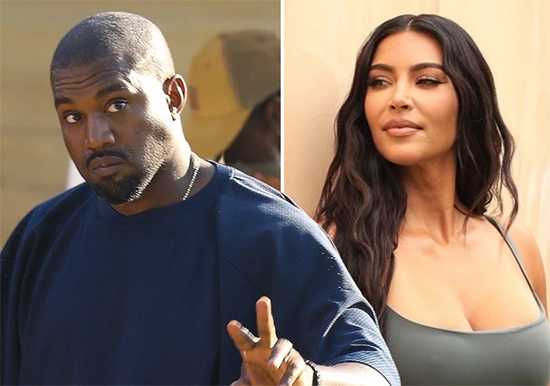 Kanye West molesto porque fans creen que Kim Kardashian inició el divorcio