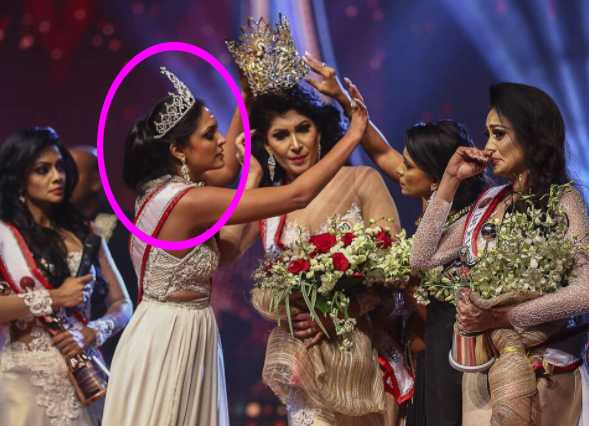 mrsworld arrestada por arrebatar corona a mrs sri lanka