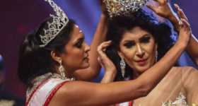 Arrestaron a Mrs World por arrancarle la corona a Mrs Sri Lanka