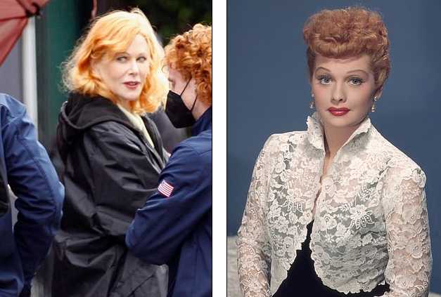 Nicole Kidman como Lucille Ball en The Ricardos