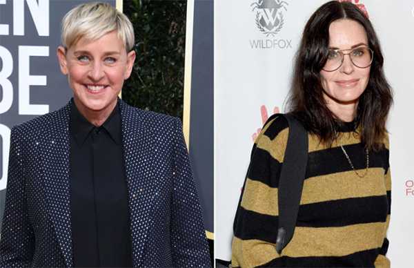 ellen degeneres courteney cox viviendo juntas