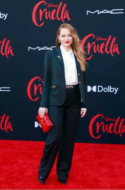 emma stone cruella premier LA