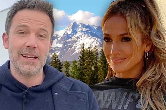 jlo y ben affleck en montana