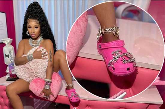 Nicki Minaj hace colapsar website de Crocs