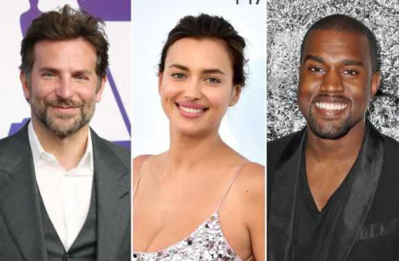 Bradley Cooper apoya a Irina Shayk saliendo con Kanye West