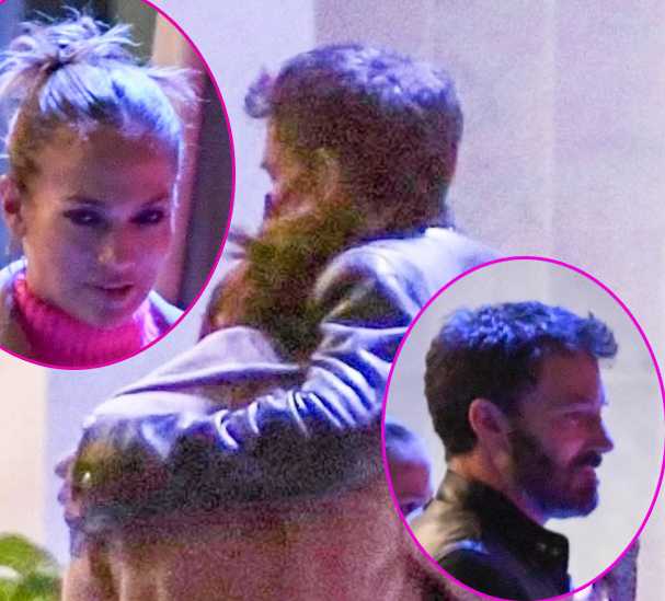 Jennifer Lopez y Ben Affleck cariñosos en un restaurante