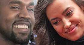 Kanye West anda con Irina Shayk en Francia