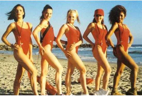 spice girls baywatch