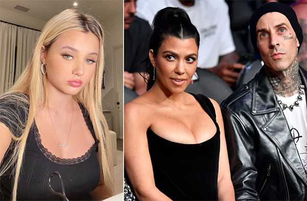 Alabama Barker llama madrastra a Kourtney Kardashian