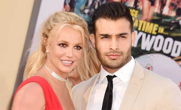 britney spears sam asghari premier