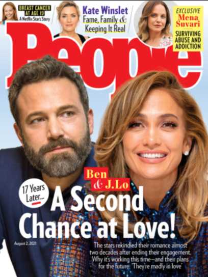 JLo y Ben Affleck portada People