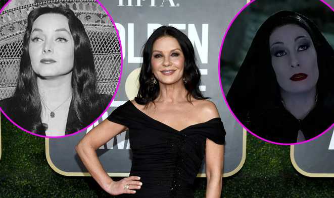 Catherine Zeta-Jones será Morticia en la nueva serie de los Addams en Netflix