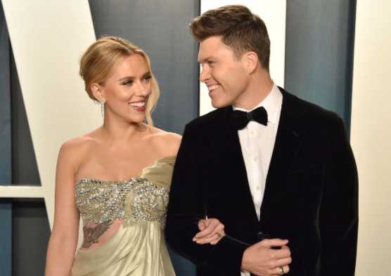 Colin Jost confirmó baby con Scarlett Johansson