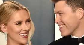 Colin Jost confirmó baby con Scarlett Johansson