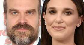 David Harbour muy preocupado por Millie Bobby Brown