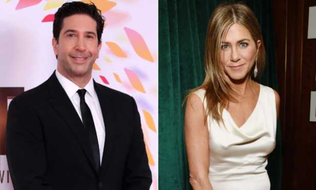 Jennifer Aniston y David Schwimmer saliendo? Nope!