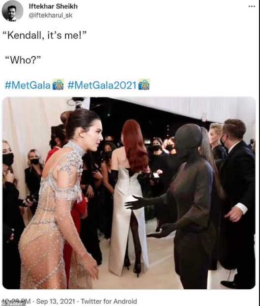 kendal kim meme met gala