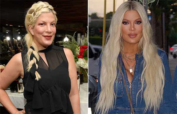 Tori Spelling disfrazada de Khloe Kardashian LOL!