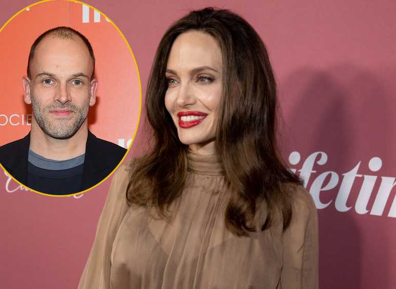 Angelina Jolie pasando tiempo con su ex esposo Jonny Lee Miller