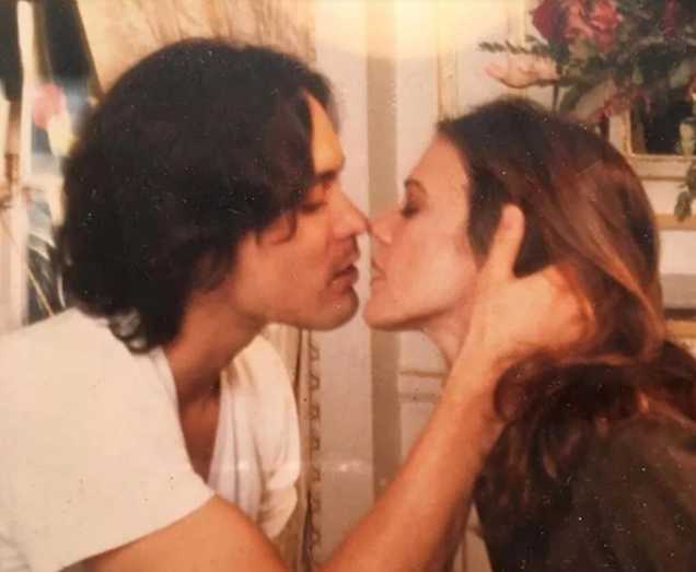 Brandon Lee y su prometida Eliza Hutton