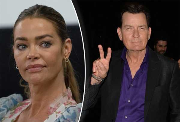 Charlie Sheen ya no tiene que pagar manutención infantil a Denise Richards