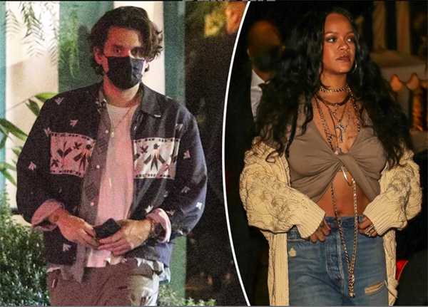Rihanna y John Mayer cenan juntos, colab?