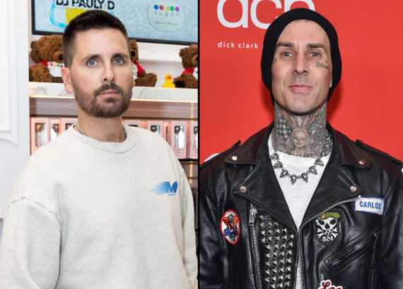 Scott Disick evitando eventos familiares por Travis Barker