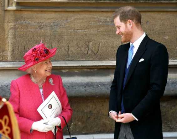 the queen and harry