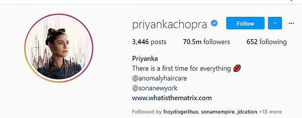 priyanka insta