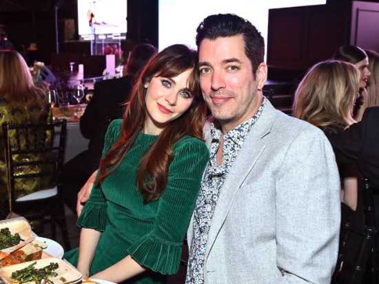 Para Zooe Deschanel su novio Jonathan Scott y su gemelo Drew no son idénticos