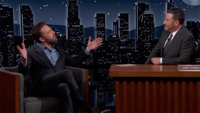 ben affleck jimmy kimmel