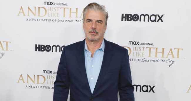 Chris Noth acusado de agresión sexual por dos mujeres