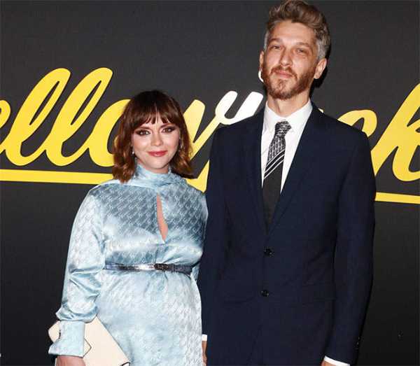 Christina Ricci tuvo a su baby con Mark Hampton