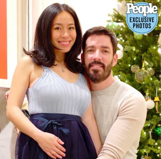 Drew Scott y su esposa Linda Phan esperan su primer baby!