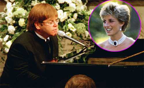 elton john funeral lady di