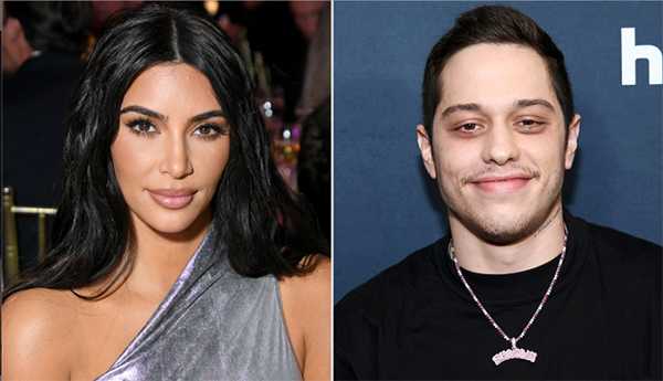 KIm Kardashian encantada y feliz con Pete Davidson