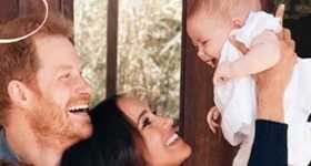 Meghan Markle con su hija Lilibeth en foto familiar de navidad – Gossip Links!