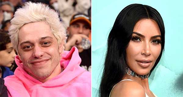 pete davidson presento a kim a su mama hermana