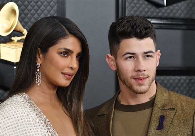 priyanka nick grammys