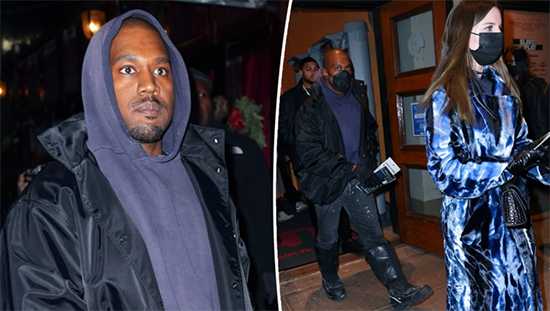 Kanye le regaló una suite de hotel llena de ropa a Julia Fox