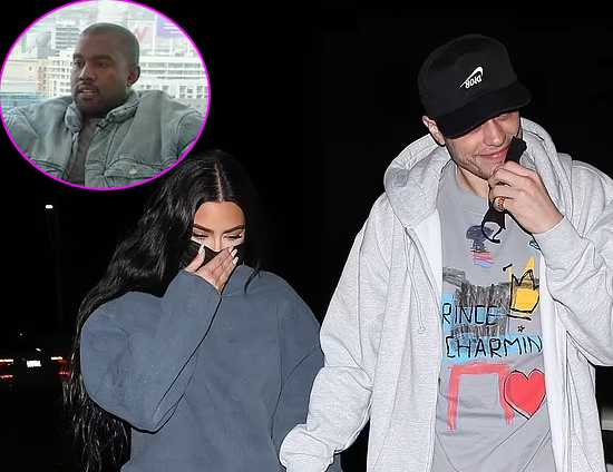 Kanye cree que la relación de Kim y Pete es FAKE!