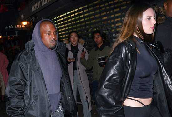 Kanye West sale con Julia Fox para molestar a Kim