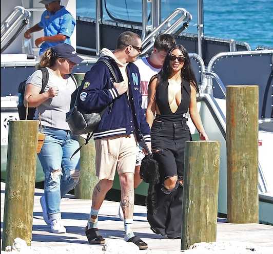 kim k pete bahamas