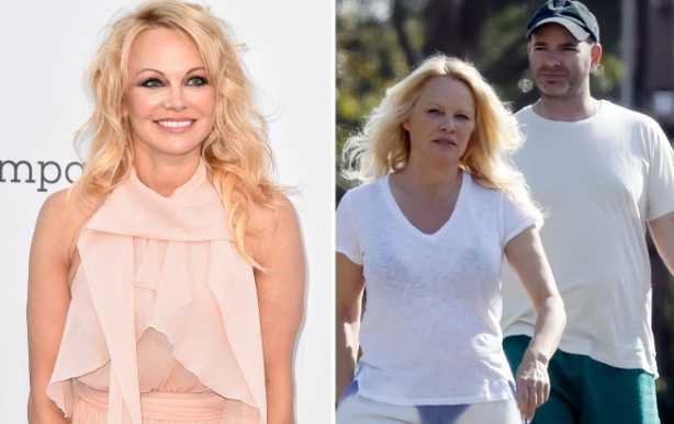 Pamela Anderson y su esposo Dan