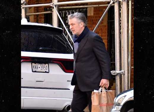 Alec Baldwin en New York este martes, 15 de febrero