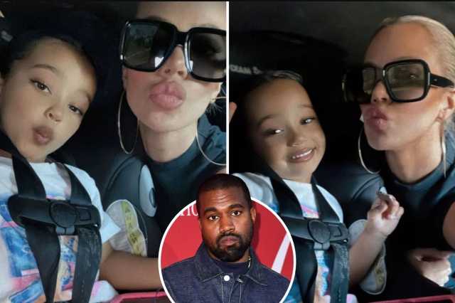 Kanye dice que su hijita Chicago se ve mayor en las selfies con Khloe
