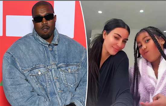 Kanye West no aprueba a su hija North en TikTok